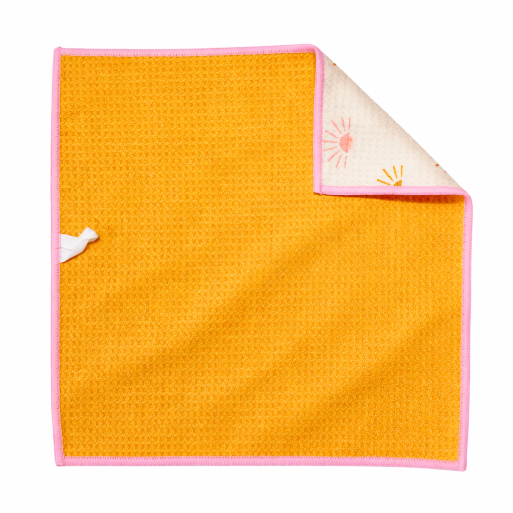 Retro Rays | Waffle Weave Microfiber Towels Kitchen & Bath Hand Towels Reversible Hand Towel | Towel Collective | Cody, WY