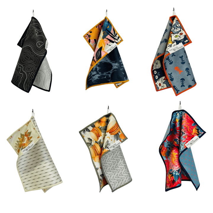 Reversible Waffle Washcloth Hand Towels Reversible Hand Towel | Towel Collective | Cody, WY