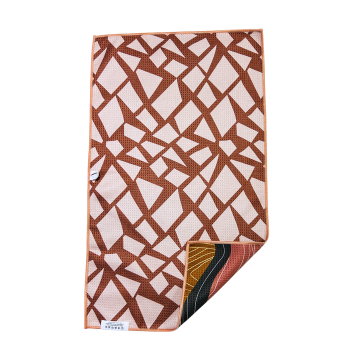 Wyoming Sunrise | Waffle Weave Microfiber Towels Kitchen & Bath Hand Towels Reversible Hand Towel | Towel Collective | Cody, WY