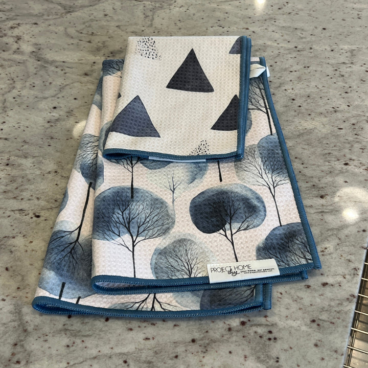 Colder Weather | Waffle Weave Microfiber Towels Kitchen & Bath Hand Towels Reversible Hand Towel | Towel Collective | Cody, WY