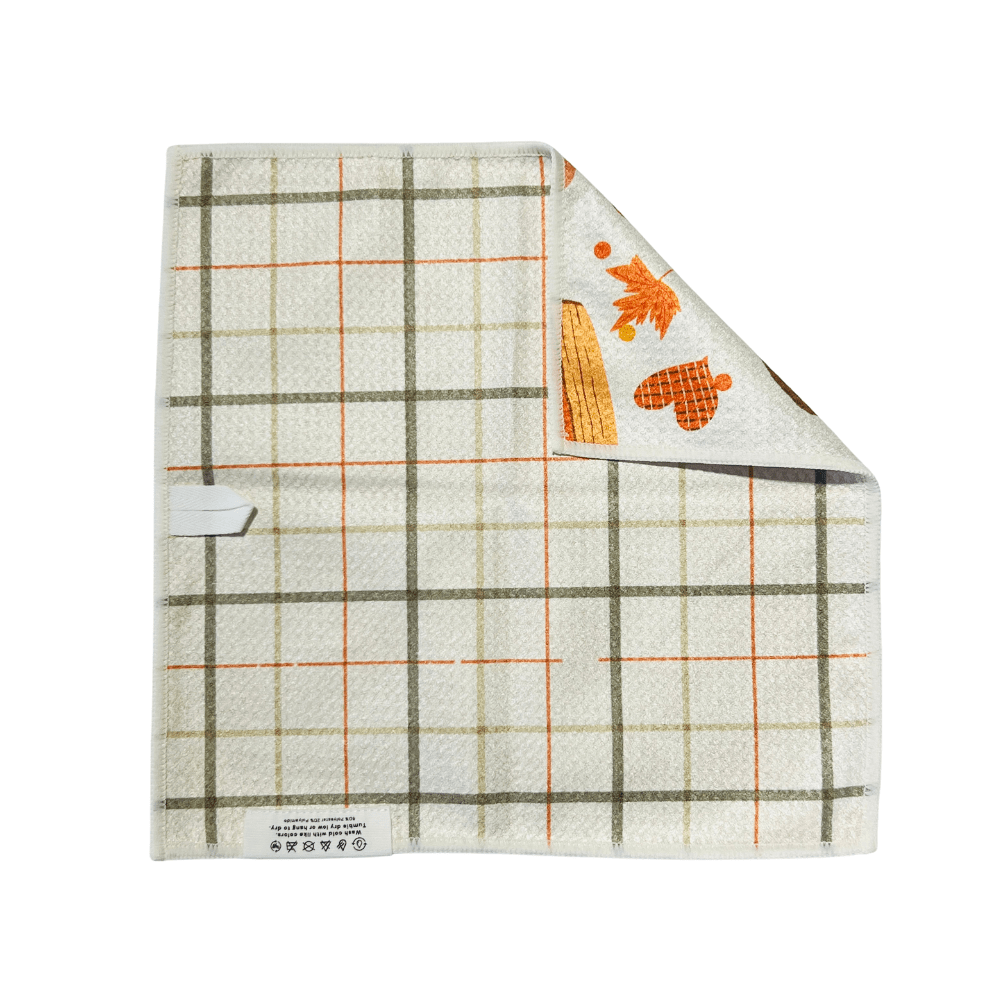 Pie Time | Waffle Weave Microfiber Towels Kitchen & Bath Hand Towels Reversible Hand Towel | Towel Collective | Cody, WY