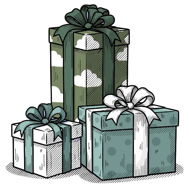 Gift Wrap My Order Reversible Hand Towel | Towel Collective | Cody, WY