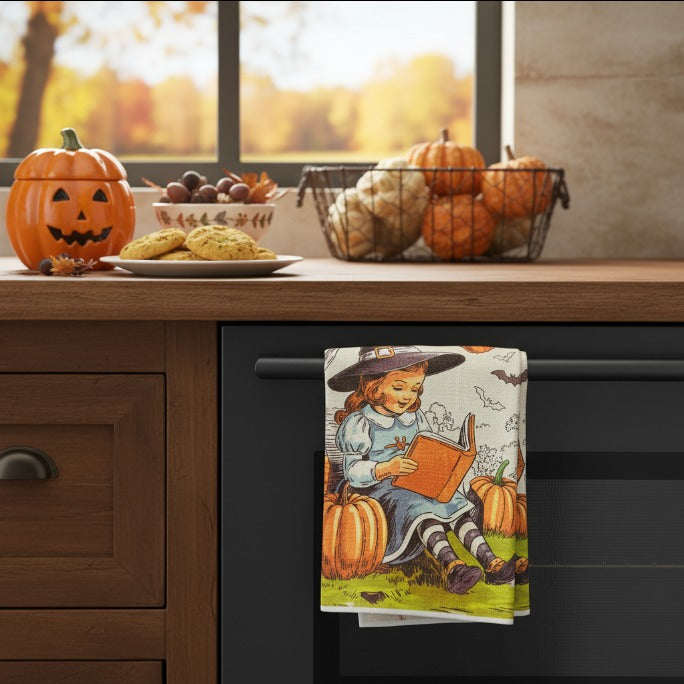 Storytime | Waffle Weave Microfiber Towels Kitchen & Bath Hand Towels Reversible Hand Towel | Towel Collective | Cody, WY