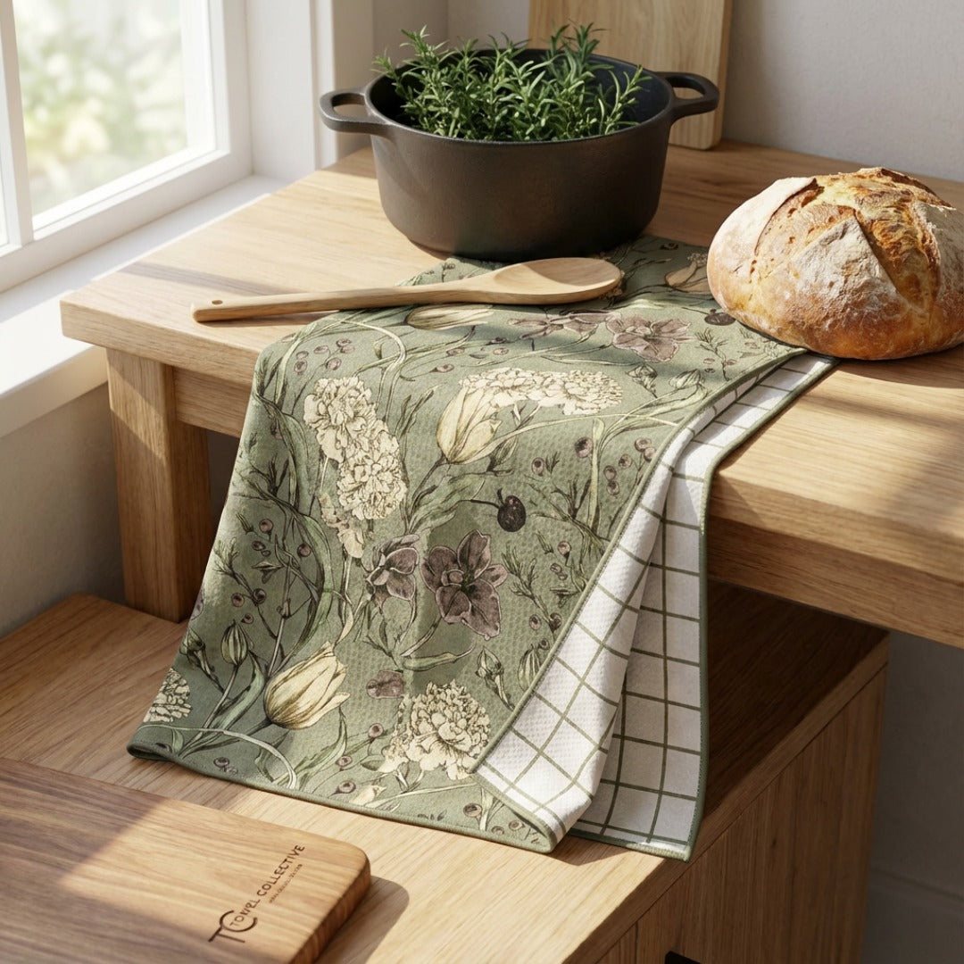 January Monthly Refresh Reversible Hand Towel | Towel Collective | Cody, WY