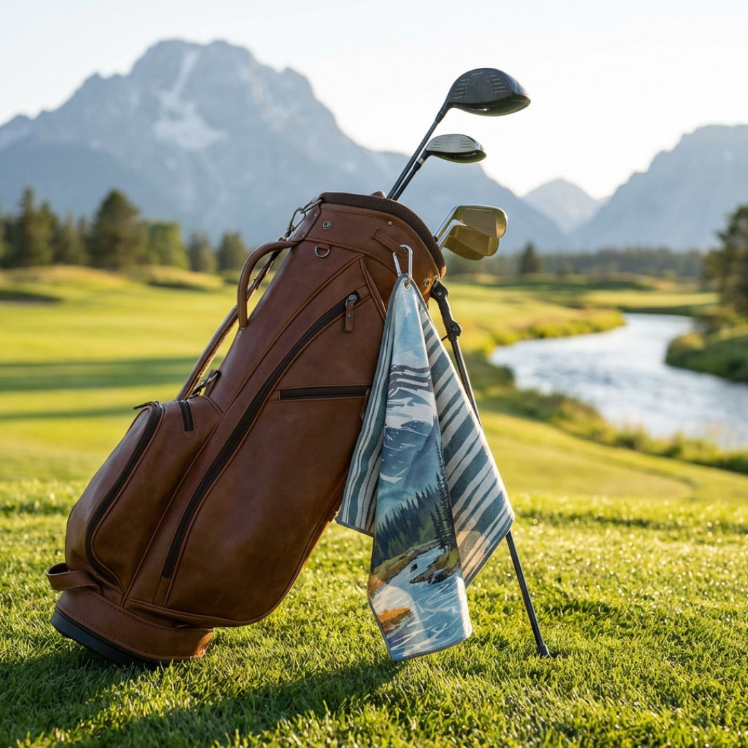 "Golf My Towel" – Add Grommet & Carabiner (Add One Per Towel You Want Golfed)