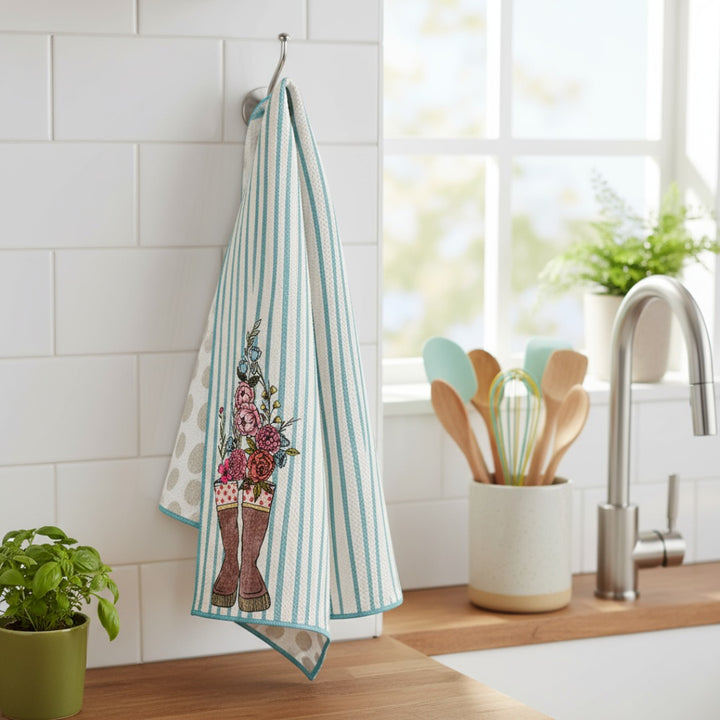 AK Life | Waffle Weave Microfiber Towels Kitchen & Bath Hand Towels Reversible Hand Towel | Towel Collective | Cody, WY