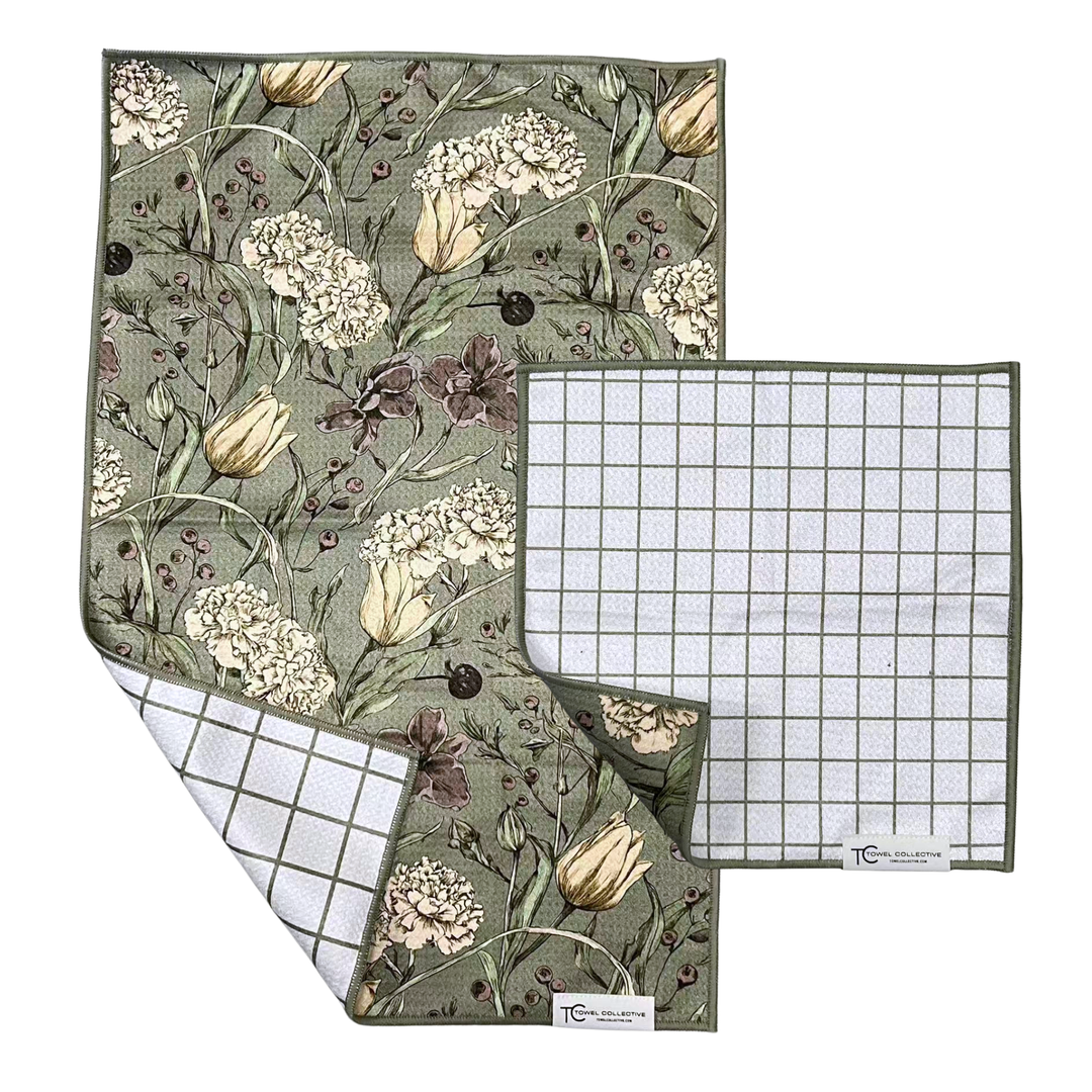 January Monthly Refresh Reversible Hand Towel | Towel Collective | Cody, WY