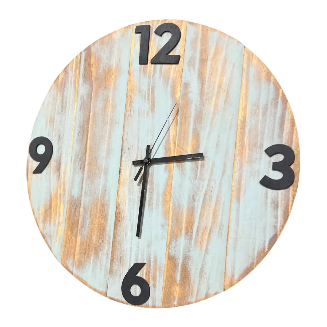 It's Like Clockwork | DIY Wooden Wall Clock Kit Decor Reversible Hand Towel | Towel Collective | Cody, WY
