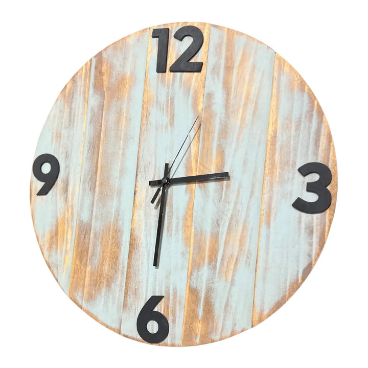 It's Like Clockwork | DIY Wooden Wall Clock Kit Decor Reversible Hand Towel | Towel Collective | Cody, WY