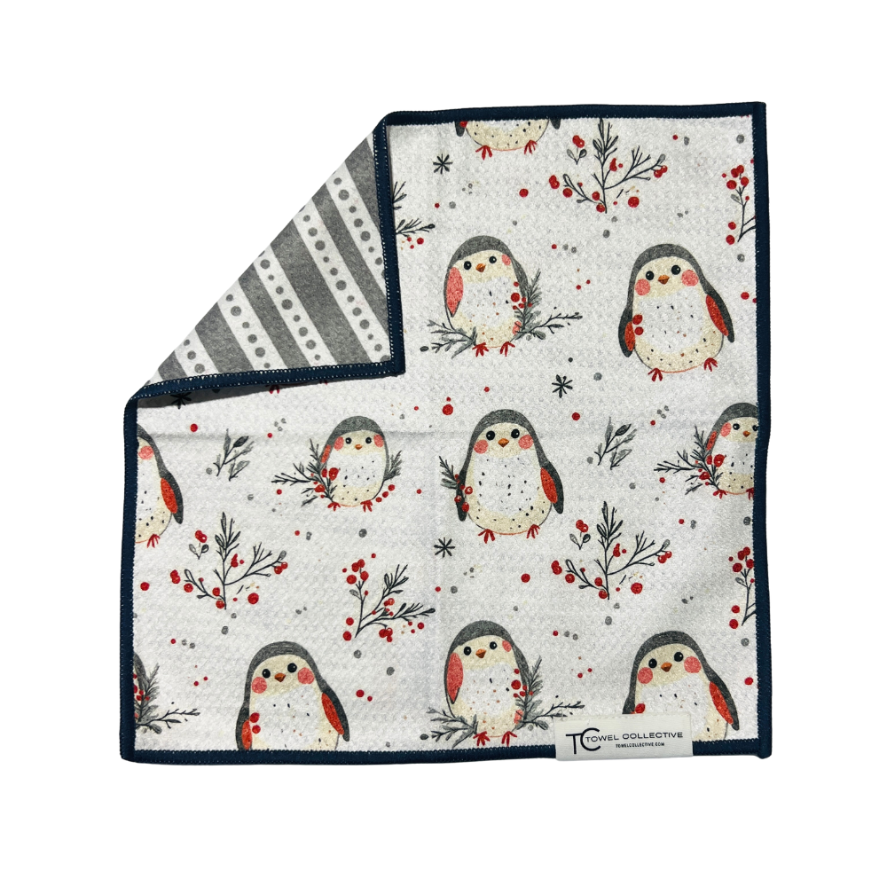 Birdie Branch | Waffle Weave Microfiber Towels Kitchen & Bath Hand Towels Reversible Hand Towel | Towel Collective | Cody, WY