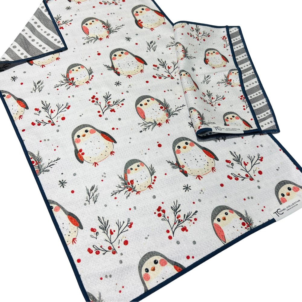 Birdie Branch | Waffle Weave Microfiber Towels Kitchen & Bath Hand Towels Reversible Hand Towel | Towel Collective | Cody, WY