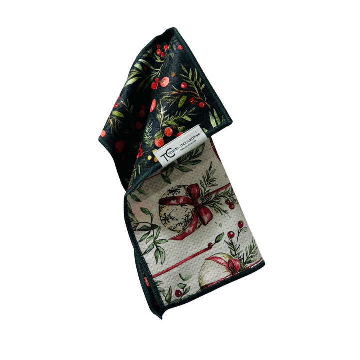 Berries & Bulbs | Waffle Weave Microfiber Towels Kitchen & Bath Hand Towels Reversible Hand Towel | Towel Collective | Cody, WY