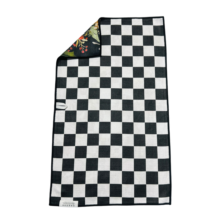 Give em' a Crack | Waffle Weave Microfiber Towels Kitchen & Bath Hand Towels Reversible Hand Towel | Towel Collective | Cody, WY