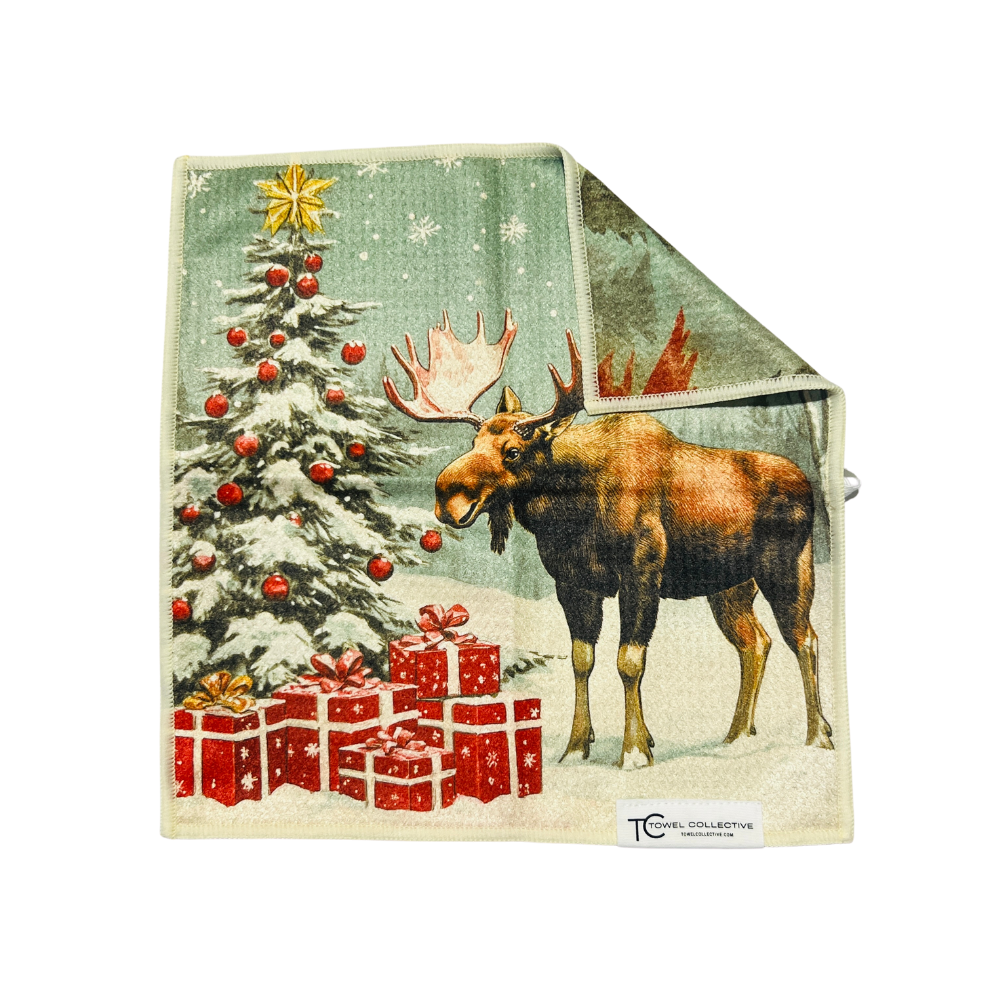 Moose't You Open Those? | Waffle Weave Microfiber Towels Kitchen & Bath Hand Towels Reversible Hand Towel | Towel Collective | Cody, WY