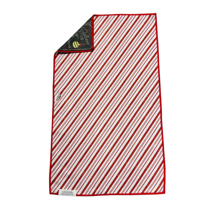 Festive Chalkboard | Waffle Weave Microfiber Towels Kitchen & Bath Hand Towels Reversible Hand Towel | Towel Collective | Cody, WY