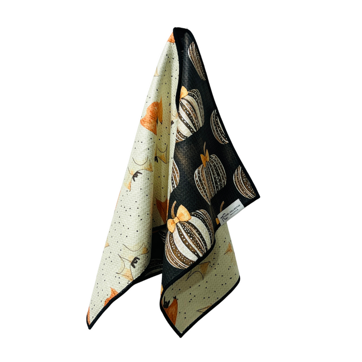 Gliding Gourds | Waffle Weave Microfiber Towels Kitchen & Bath Hand Towels Reversible Hand Towel | Towel Collective | Cody, WY