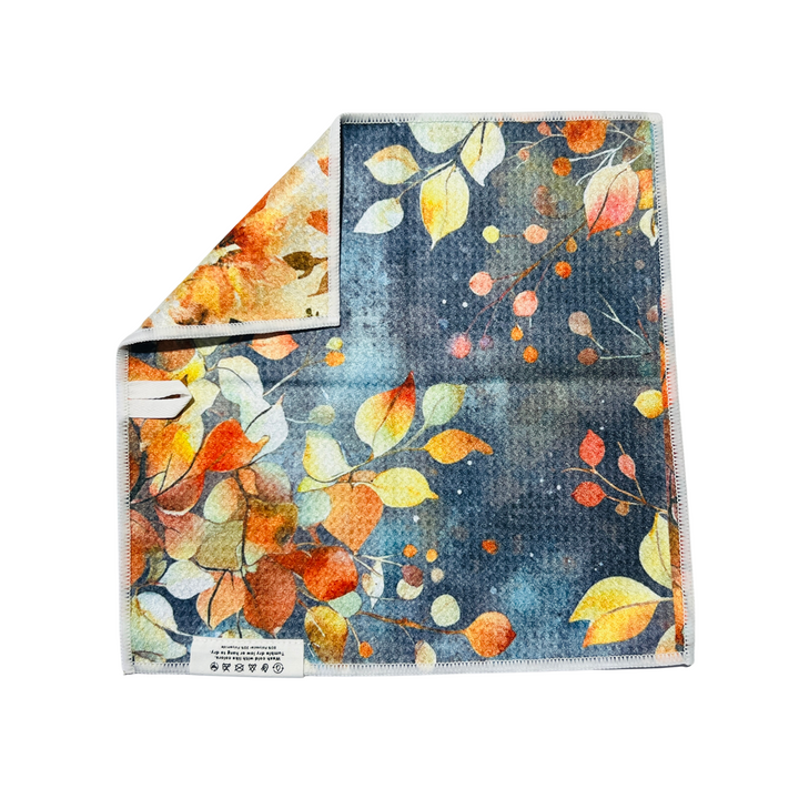 Little Blue Truck | Waffle Weave Microfiber Towels Kitchen & Bath Hand Towels Reversible Hand Towel | Towel Collective | Cody, WY