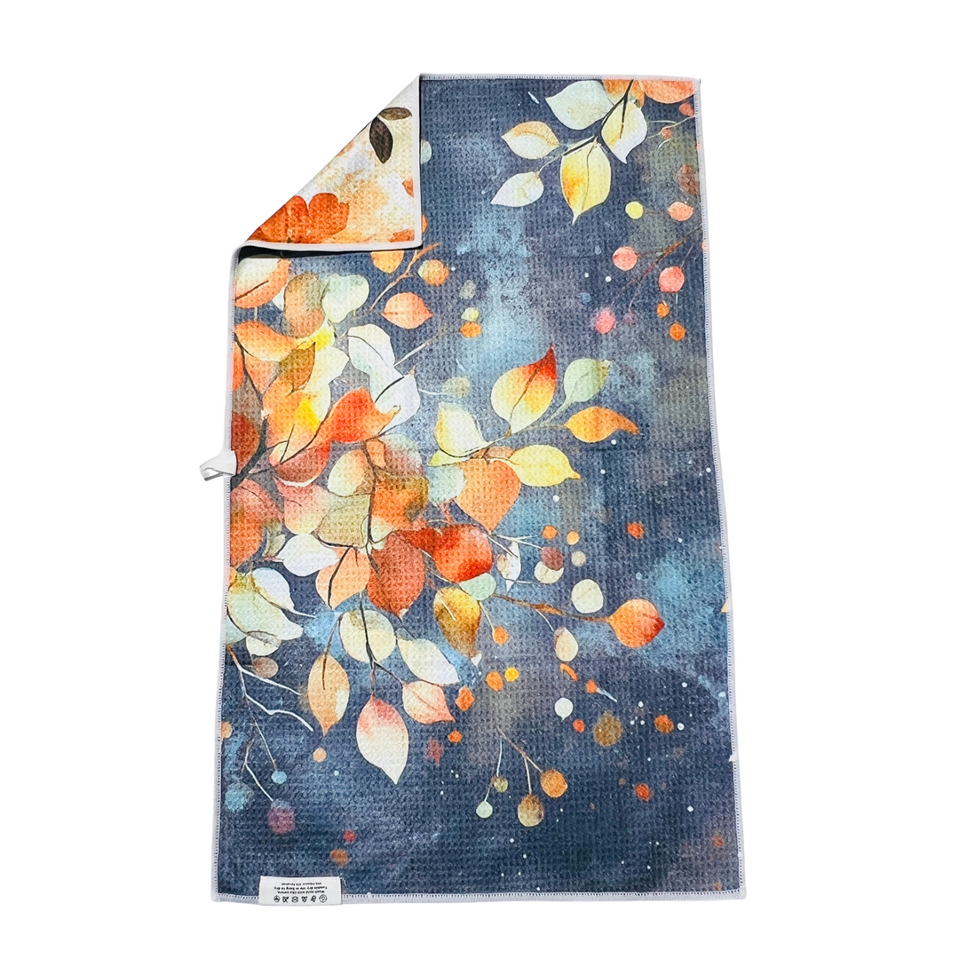 Little Blue Truck | Waffle Weave Microfiber Towels Kitchen & Bath Hand Towels Reversible Hand Towel | Towel Collective | Cody, WY