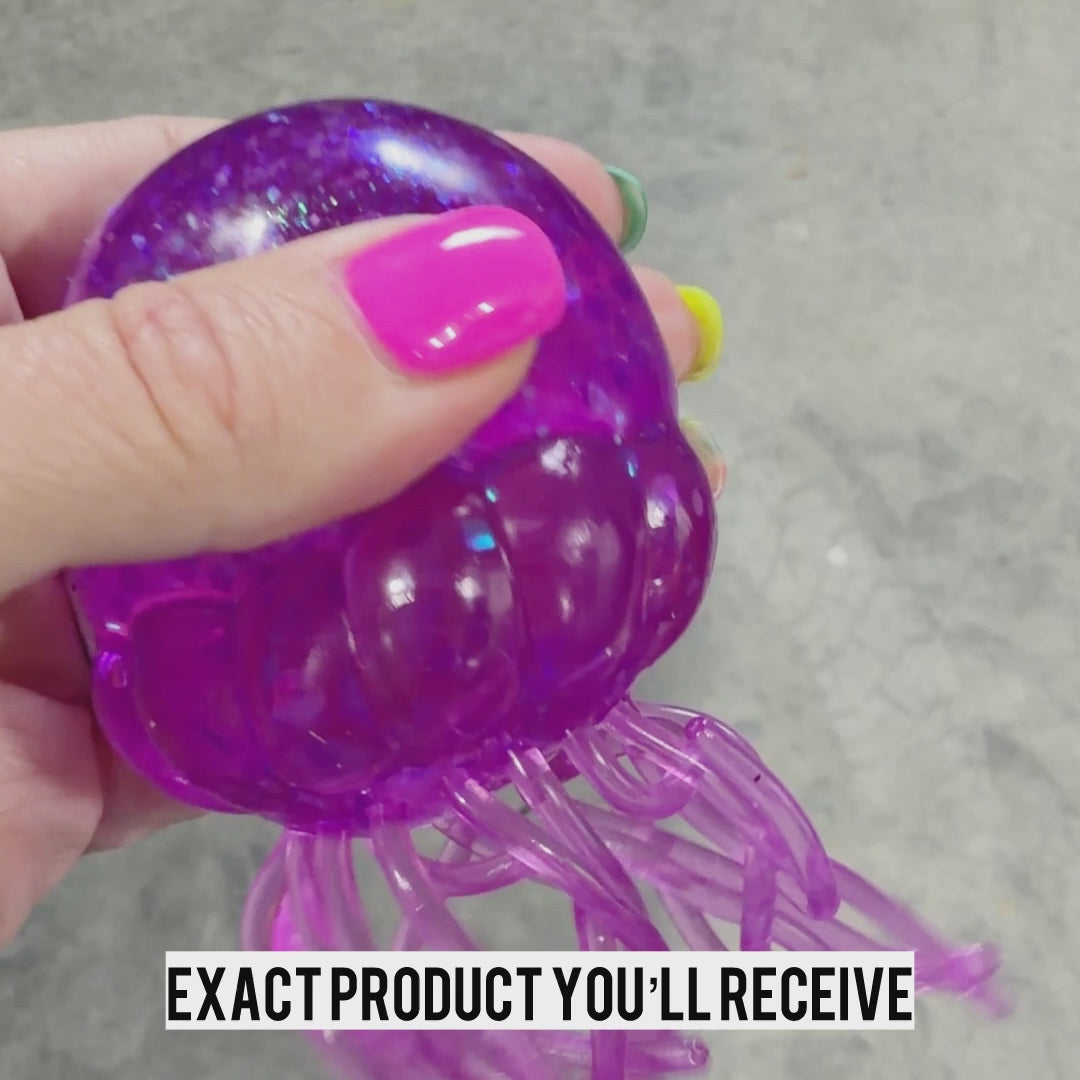 Jellyfish Solid Squish Stress Toy
