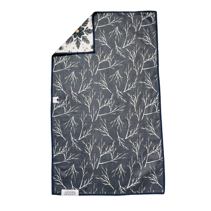 Snowflake & Birch | Waffle Weave Microfiber Towels Kitchen & Bath(November Subscription) Hand Towels Reversible Hand Towel | Towel Collective | Cody, WY