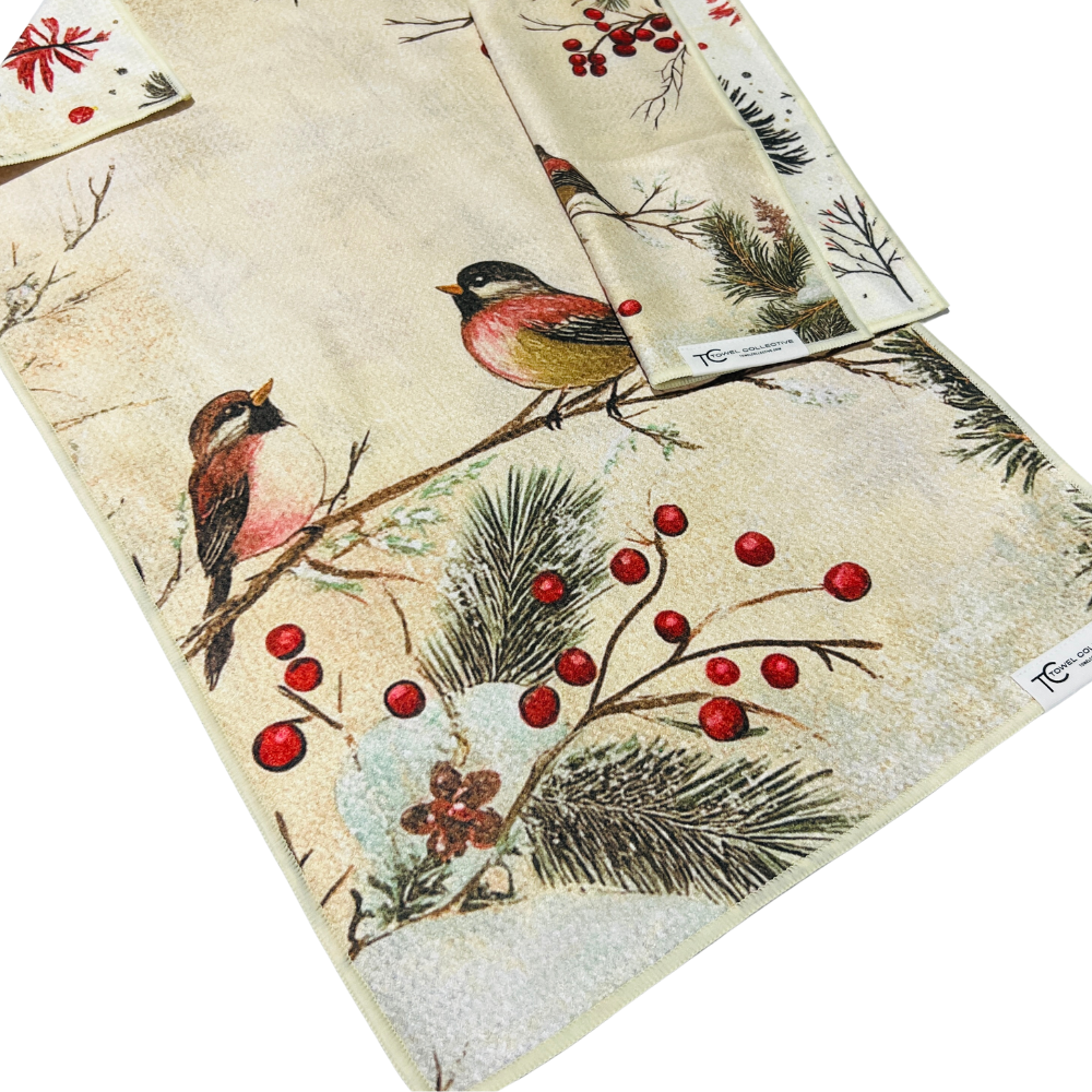 Winter Grove | Waffle Weave Microfiber Towels Kitchen & Bath Hand Towels Reversible Hand Towel | Towel Collective | Cody, WY