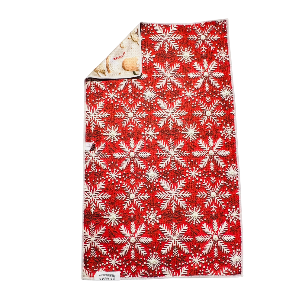 Cup o' Cheer | Waffle Weave Microfiber Towels Kitchen & Bath Hand Towels Reversible Hand Towel | Towel Collective | Cody, WY