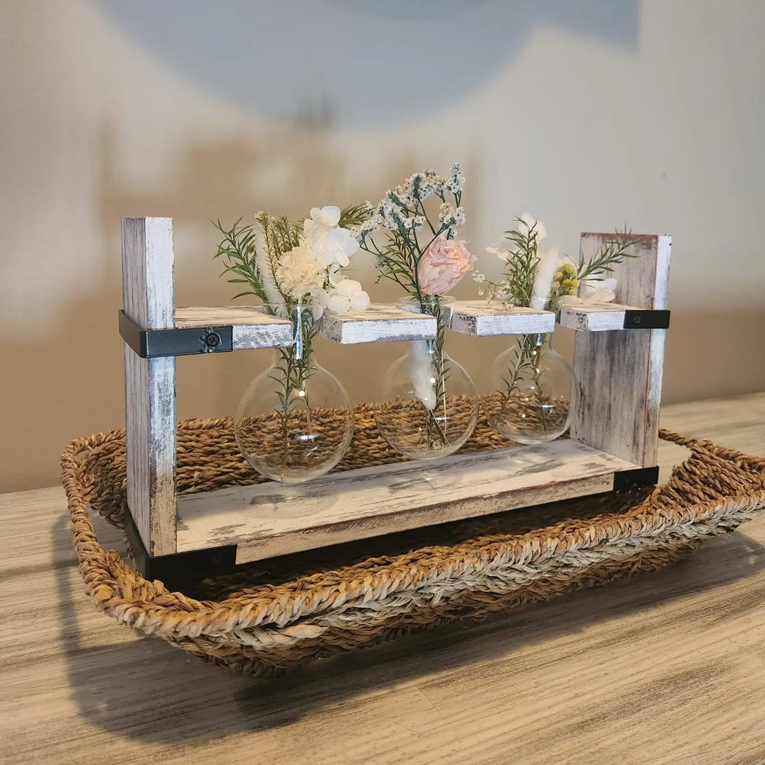 FREE- ORDER ONE PER ORDER - Flower in Waiting Decor Reversible Hand Towel | Towel Collective | Cody, WY